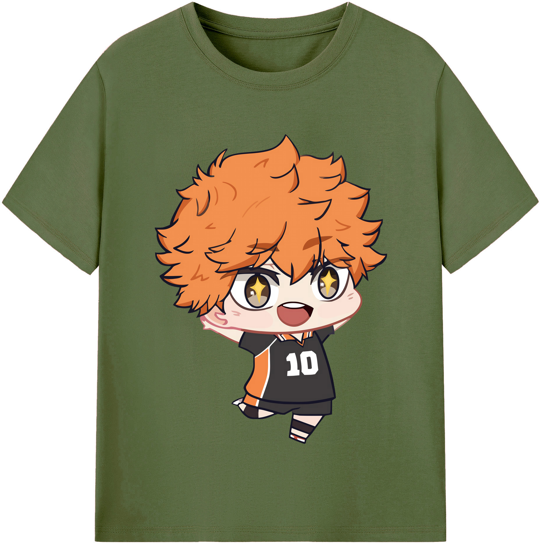 （画像用） ハイキュー!! Haikyu!! 綿100％半袖Tシャツ（フロントプリント）